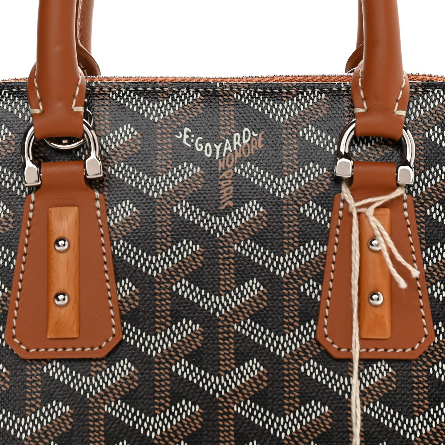 Goyardine Mini Vendome Black Gold