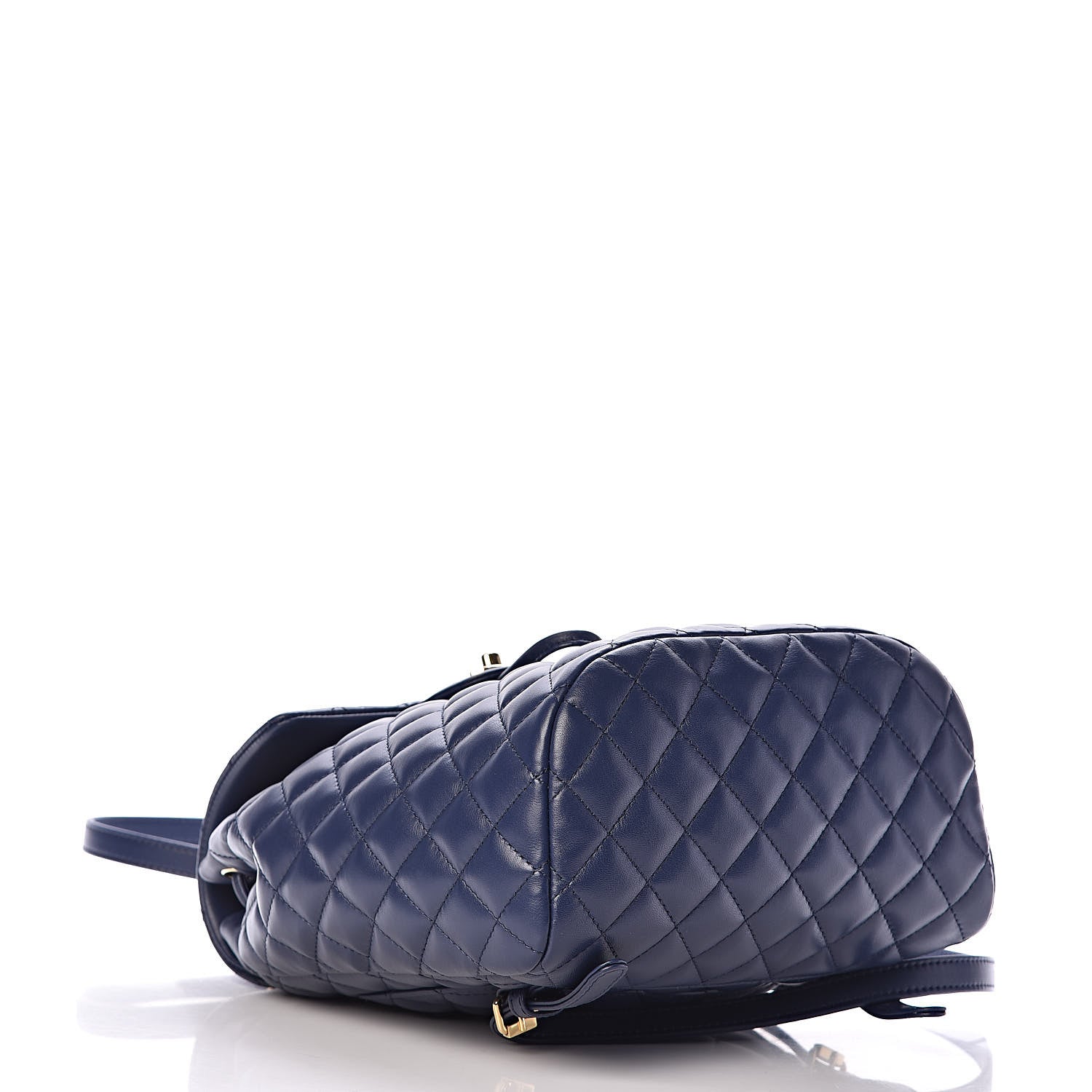 Chanel Lambskin Quilted Small Urban Spirit Backpack Navy 4 of 11