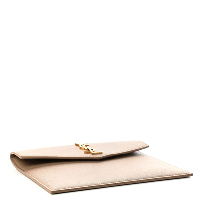 Saint Laurent Grain De Poudre Uptown Baby Pouch Beige 4 of 6