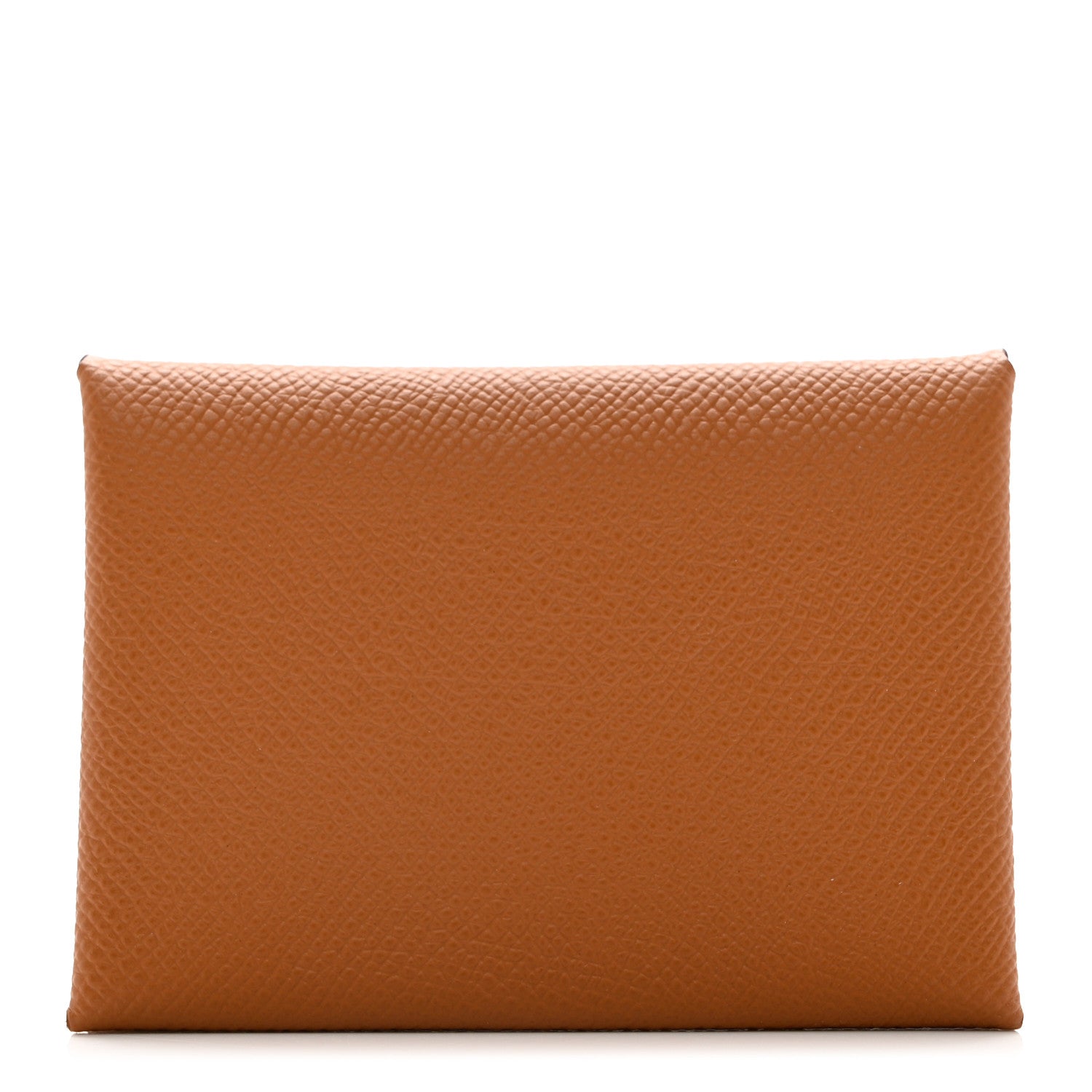 Hermes Epsom Calvi Duo Card Case Gold 1 of 6