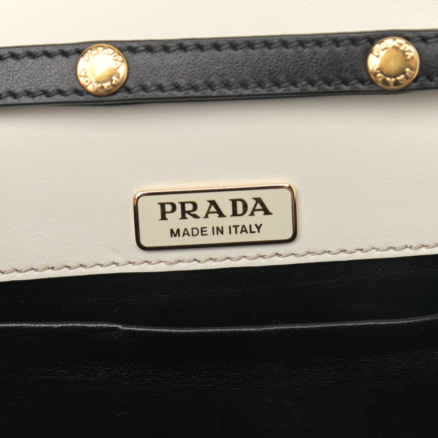 City Calf Saffiano Astrology Cahier Bag Talco Black