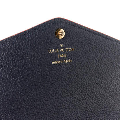 Louis Vuitton Empreinte Sarah Wallet NM Marine Rouge 6 of 8