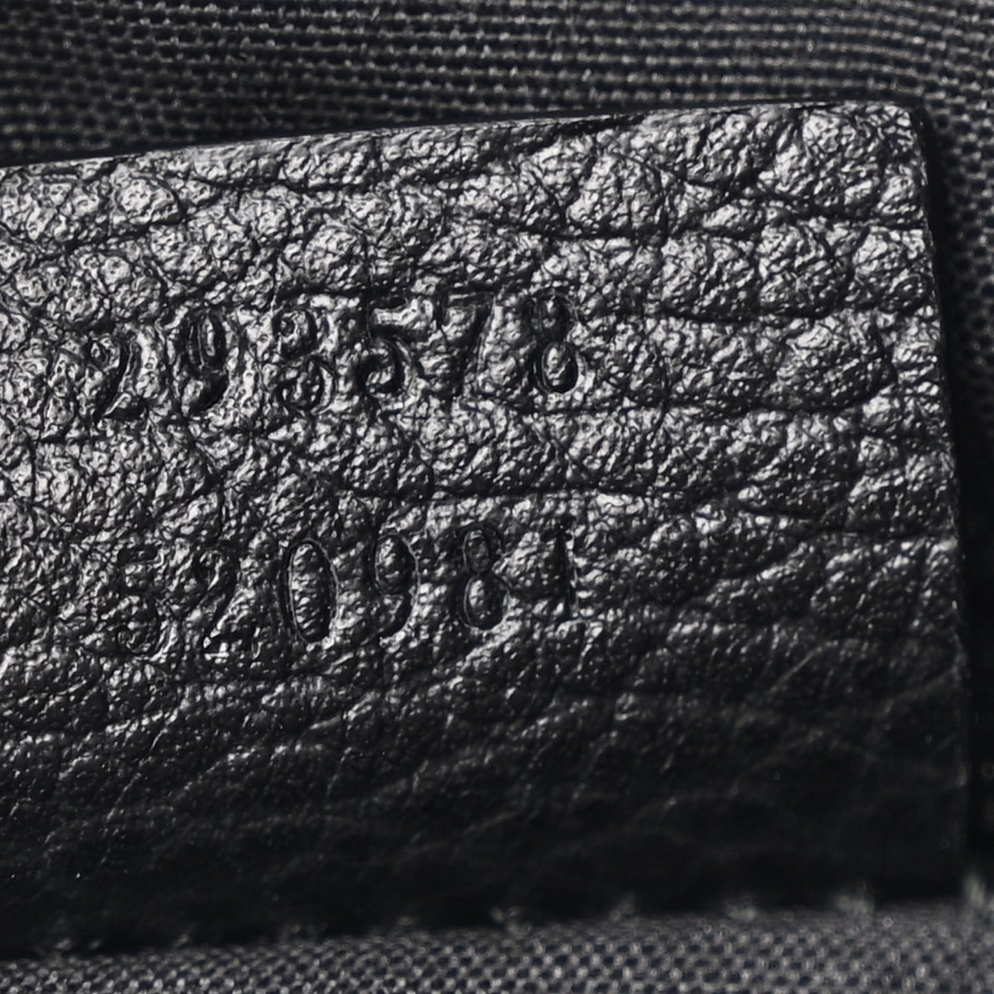 Monogram Medium Abbey Shoulder Bag Black