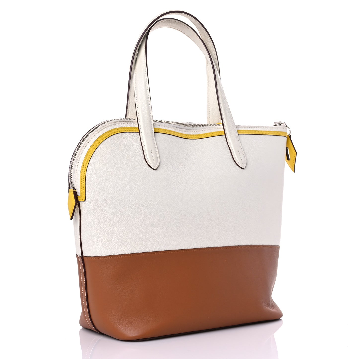 Evercolor Swift Transat Sailor Bag Gold White Jaune De Naples