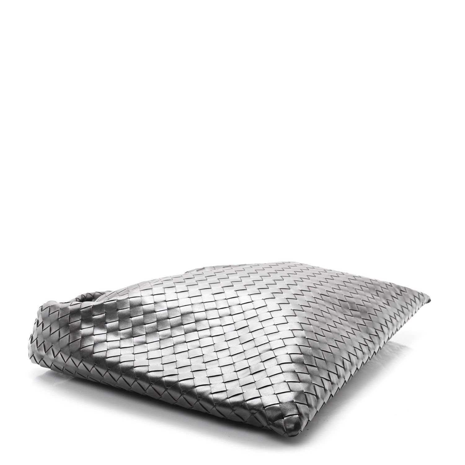Bottega Veneta Calfskin Intrecciato Large Hop Fondant 4 of 10