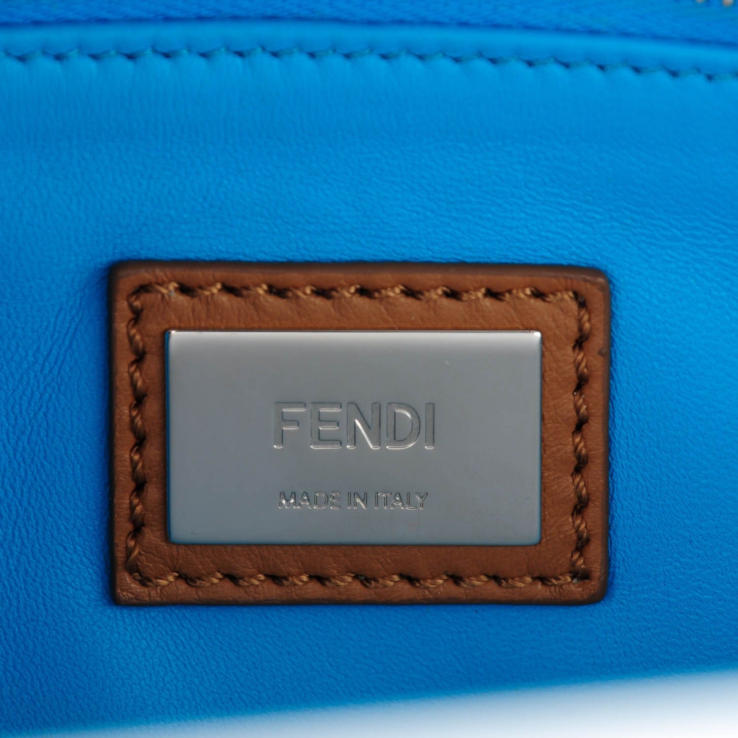 Fendi Vitello Dolce Medium 2Jours Tote Orzo Maldives 6 of 8