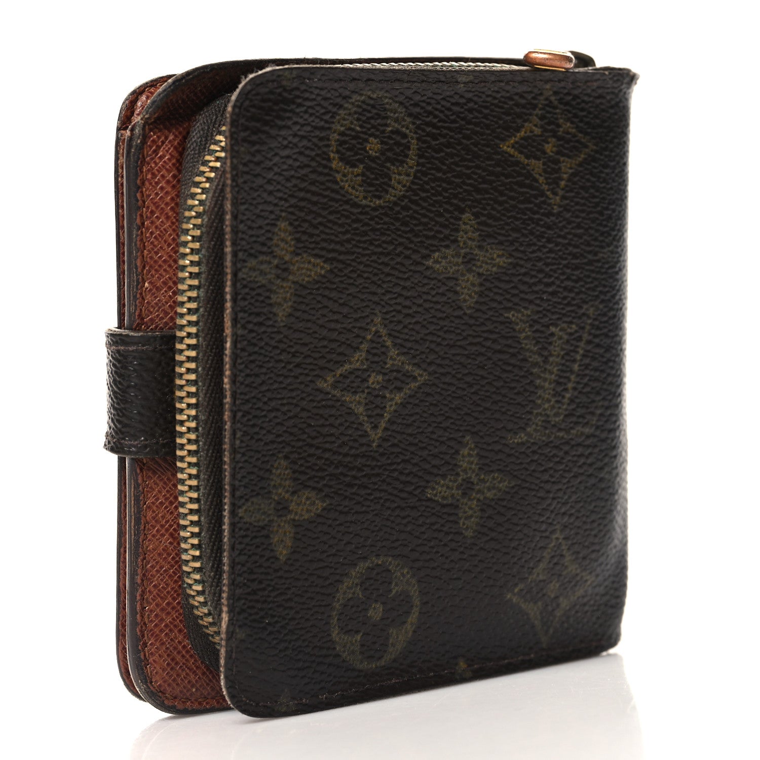 Louis Vuitton Monogram Compact Zippe Zipped Wallet 3 of 9