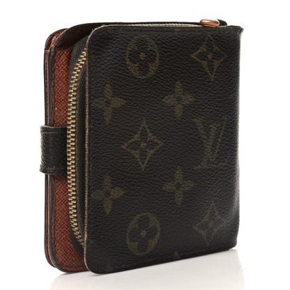 Louis Vuitton Monogram Compact Zippe Zipped Wallet 3 of 9