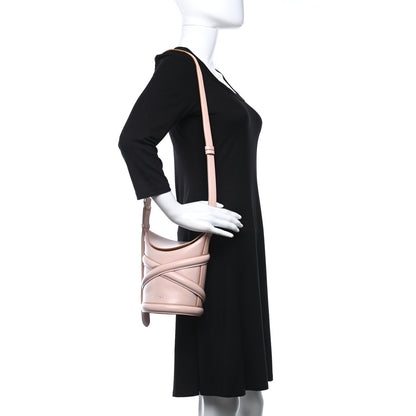 Alexander McQueen Calfskin The Curve Small Shoulder Bag Pink 2 of 9