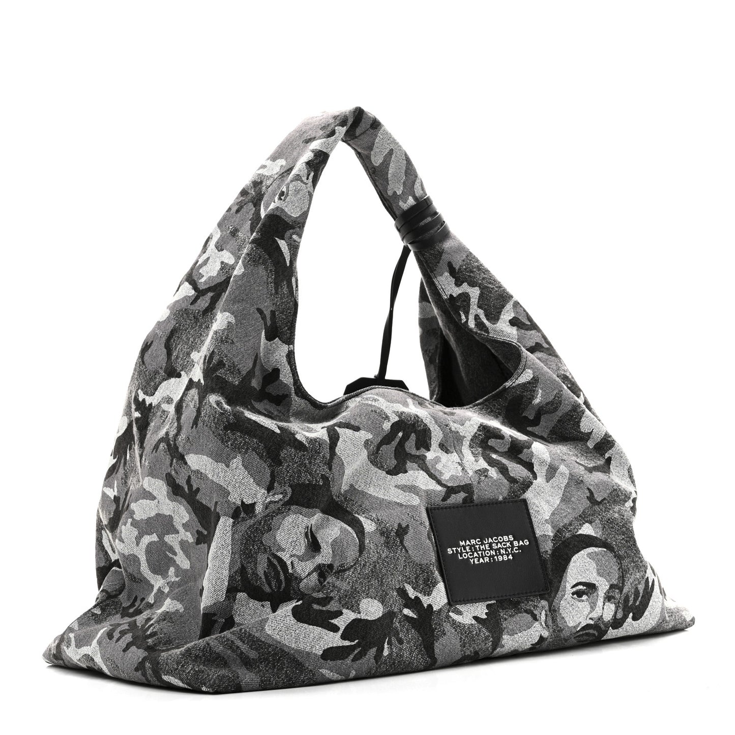 Denim Camo XL The Sack Bag Grey
