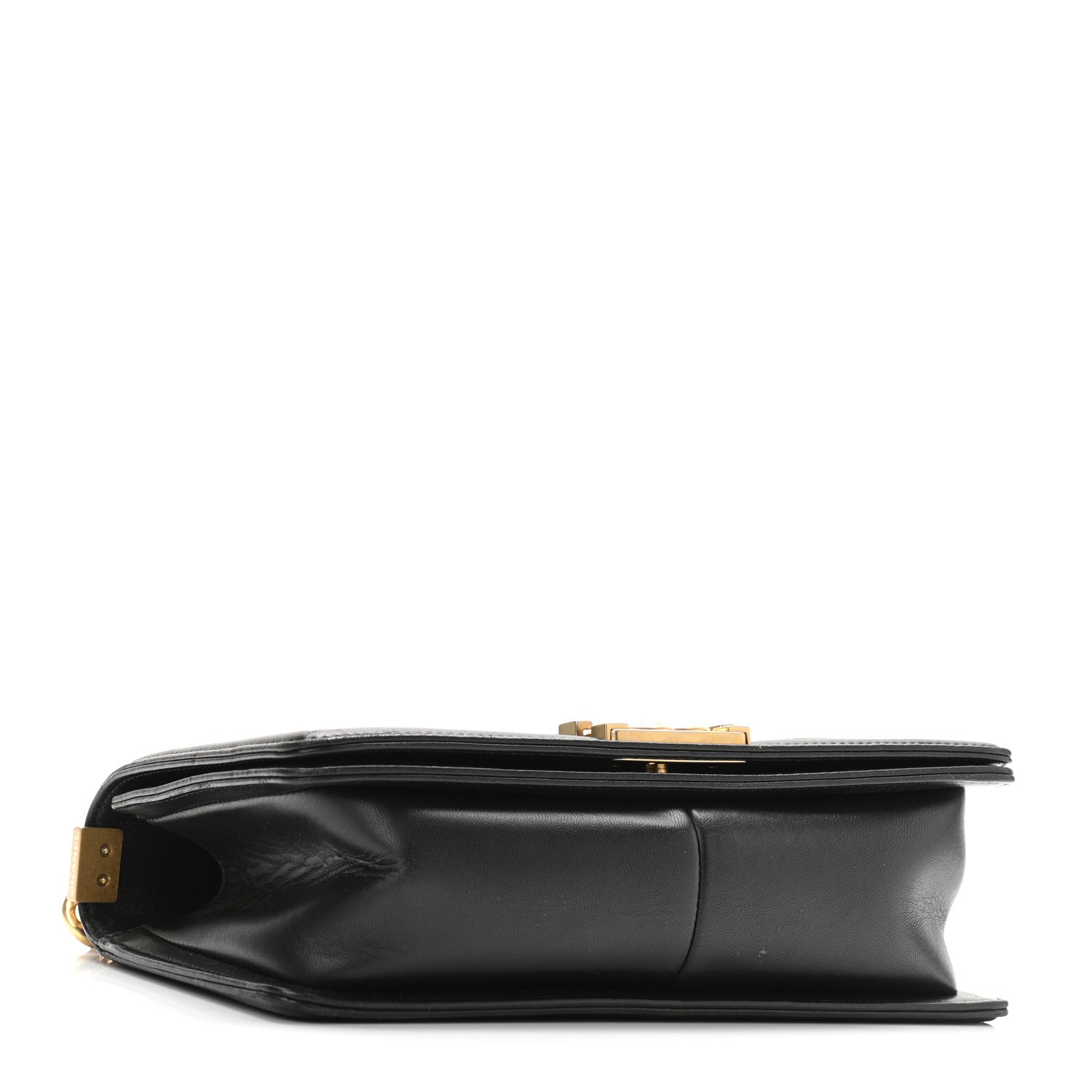 Chanel Lambskin Quilted Medium Boy Flap Black 4 of 12
