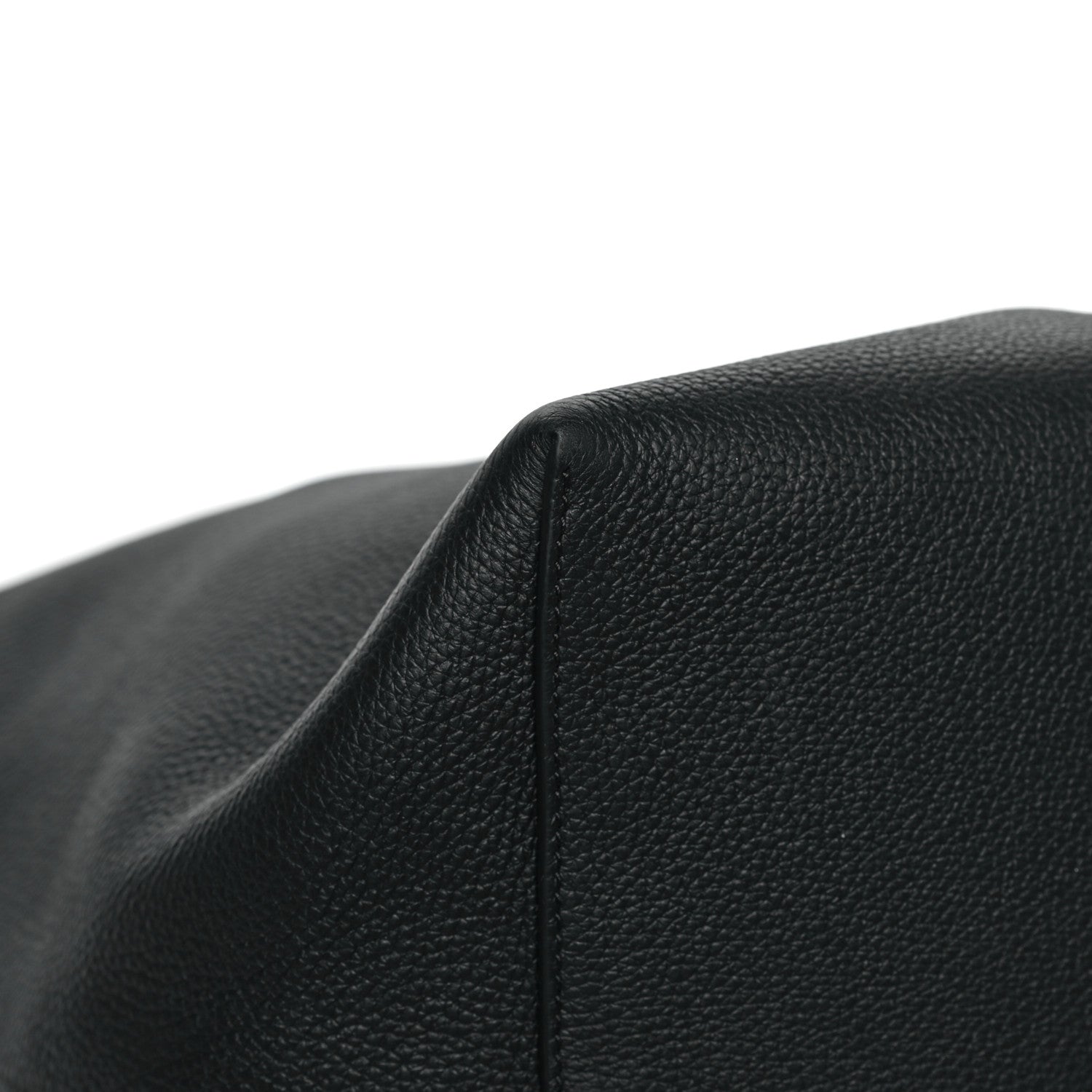 The Row Grained Calfskin Medium N/S Hook Tote Black 10 of 11
