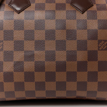 Louis Vuitton Damier Ebene Speedy Bandouliere 25 10 of 13