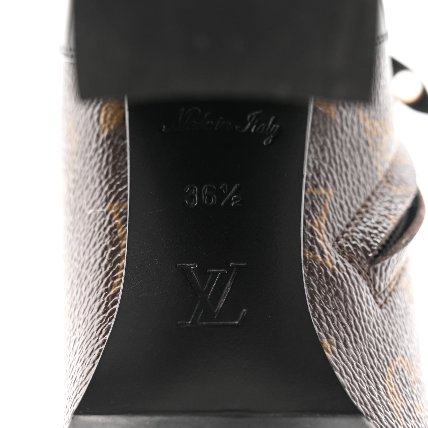Louis Vuitton Patent Calfskin Monogram Star Trail Ankle Boots 36.5 Black 6 of 26