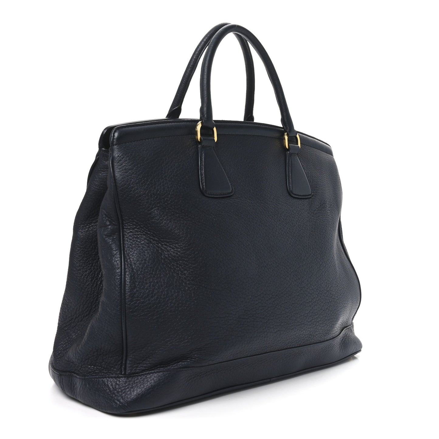 Vitello Daino Parabole Tote Black