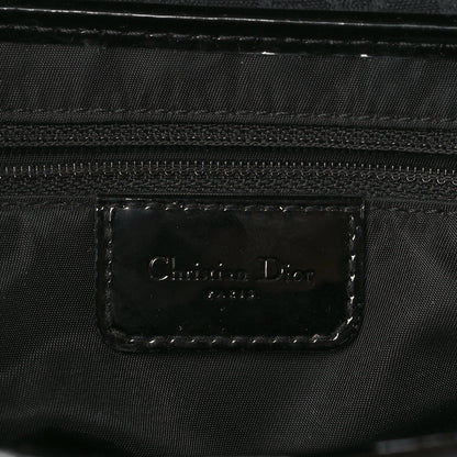 Christian Dior Monogram Saddle Bag Black 6 of 10