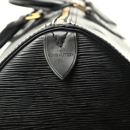 Louis Vuitton Epi Speedy 40 Black 8 of 9