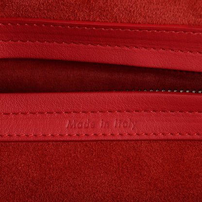 Celine Supple Calfskin Medium Phantom Luggage Vermillion 6 of 9