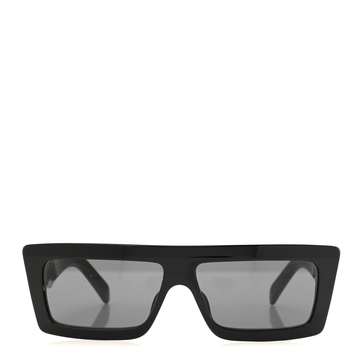 Acetate Monochroms Square Sunglasses CL40214U Black