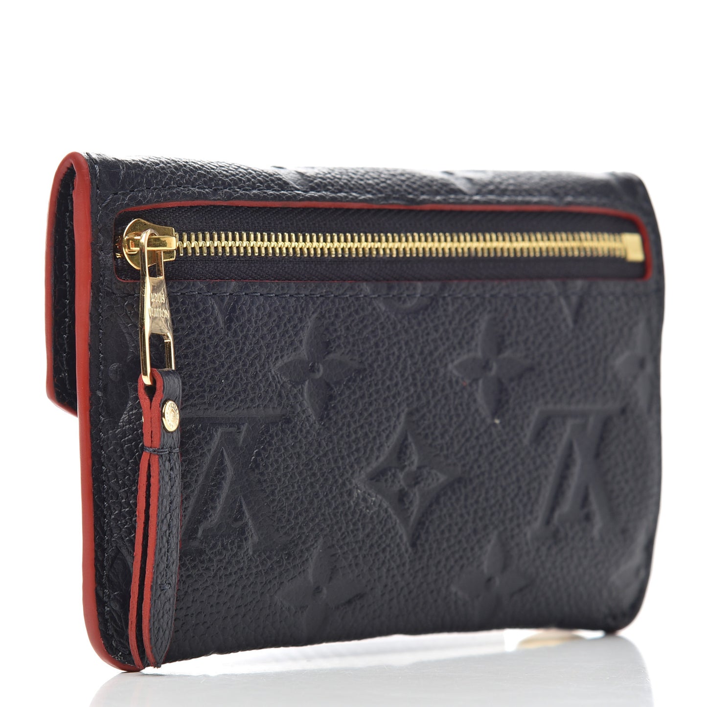 Empreinte Key Pouch Marine Rouge