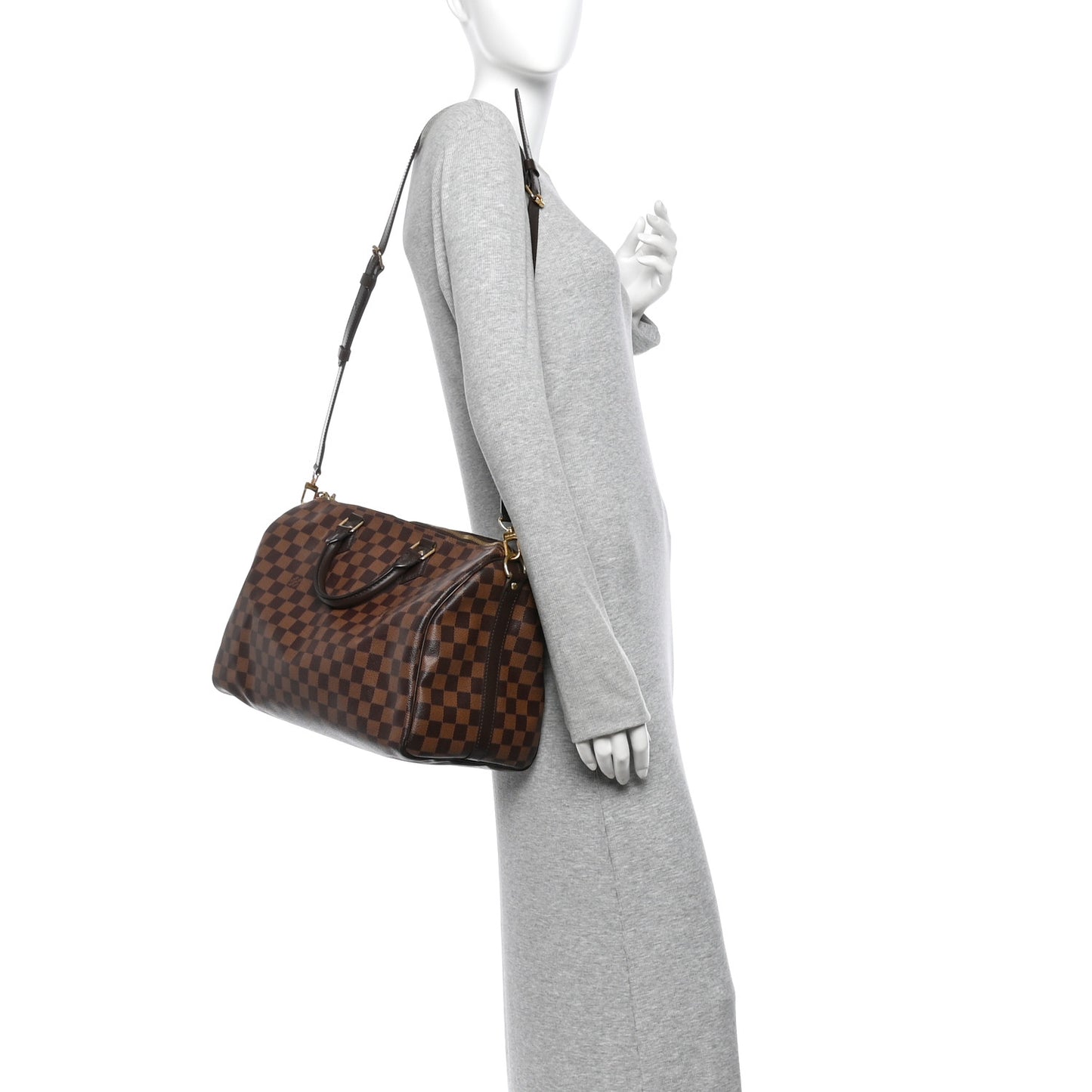 Damier Ebene Speedy Bandouliere 35