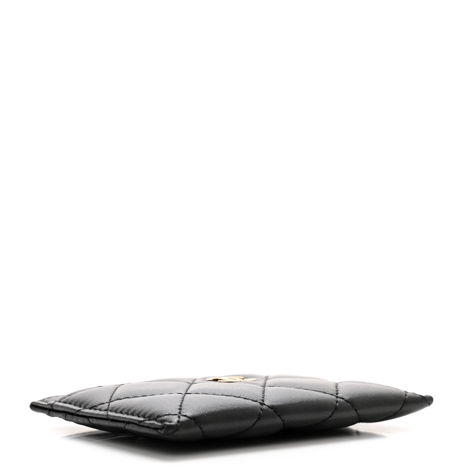 Chanel Lambskin Quilted Card Holder Black 4 of 10
