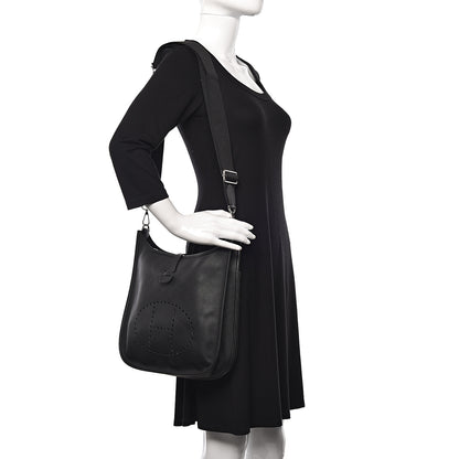 Hermes Epsom Evelyne III PM Black 2 of 16