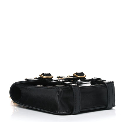 Chanel Aged Calfskin Quilted Mini City School Flap Black 3 of 5