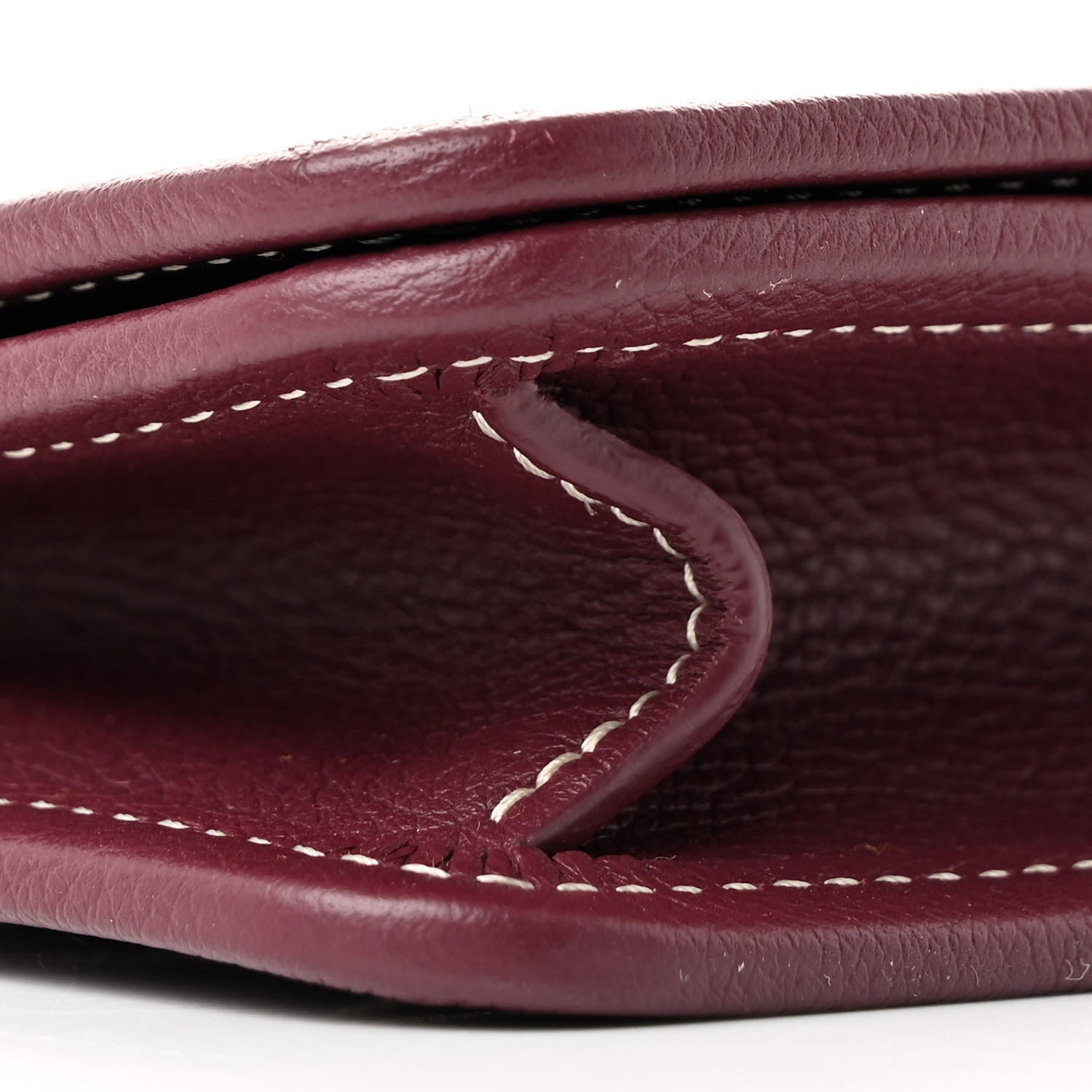Goyard Goyardine Alexandre III Bag Burgundy 9 of 10