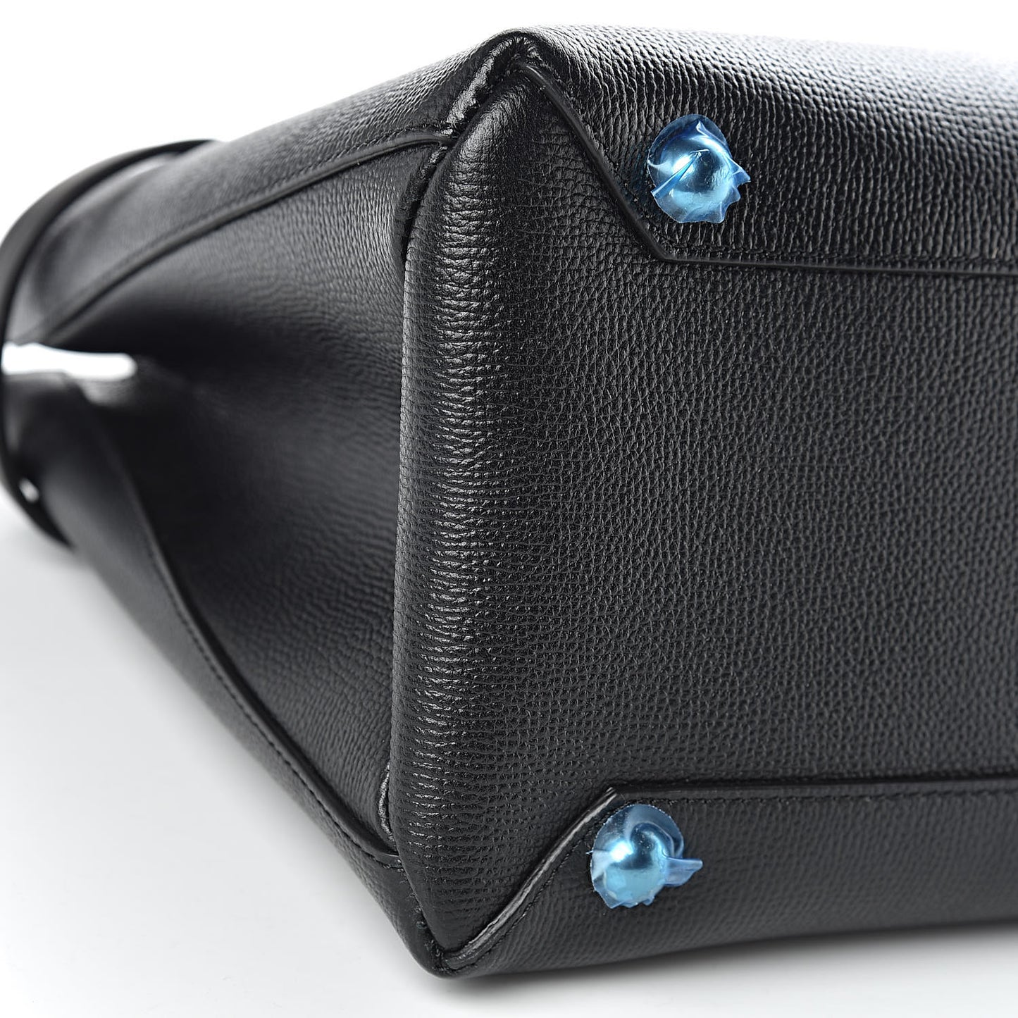 Derby Calfskin House Check Medium Banner Tote Black