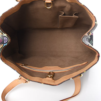 Louis Vuitton Monogram Multicolor Aurelia MM Black 5 of 15