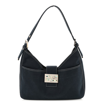 Fendi Denim Baguette Blue 1 of 9