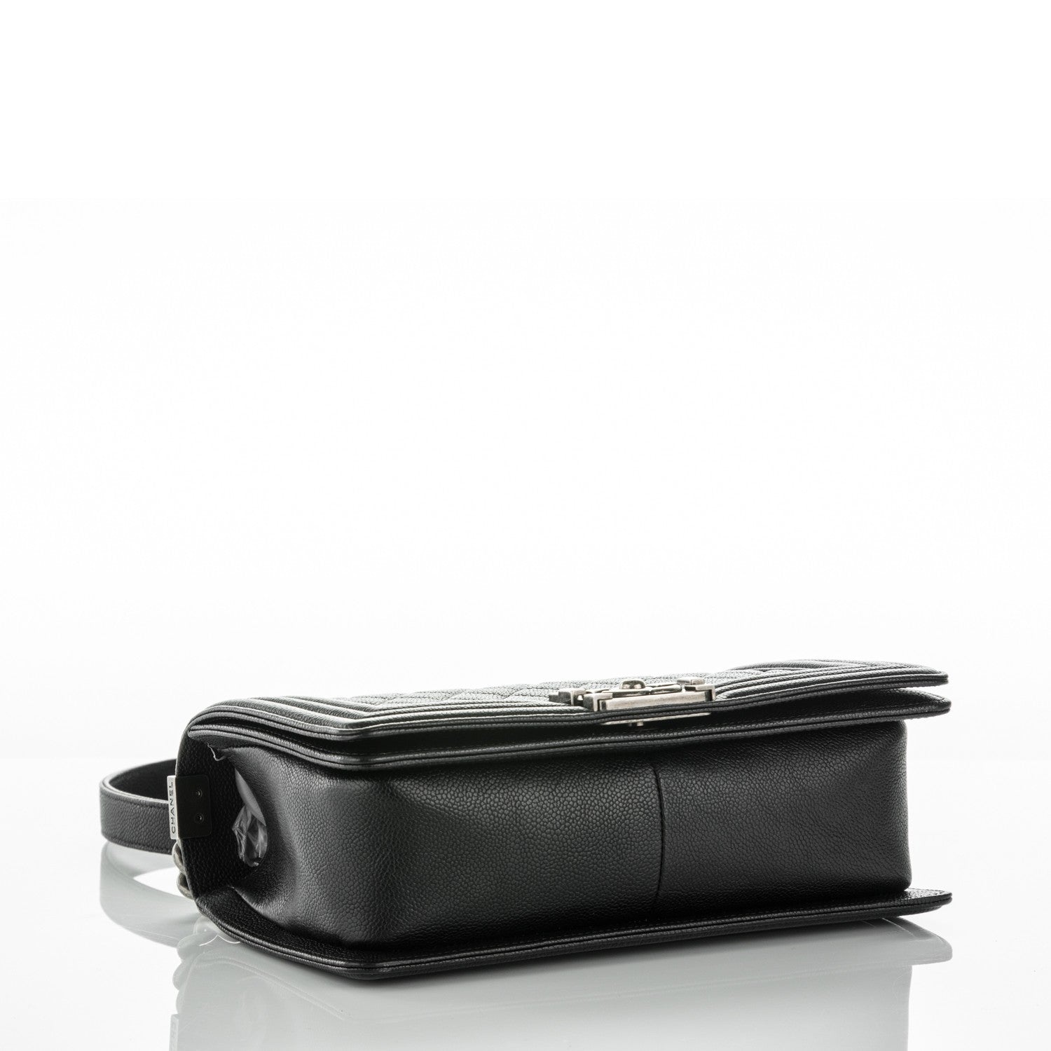 Chanel Caviar Quilted Medium Boy Flap Black 4 of 8