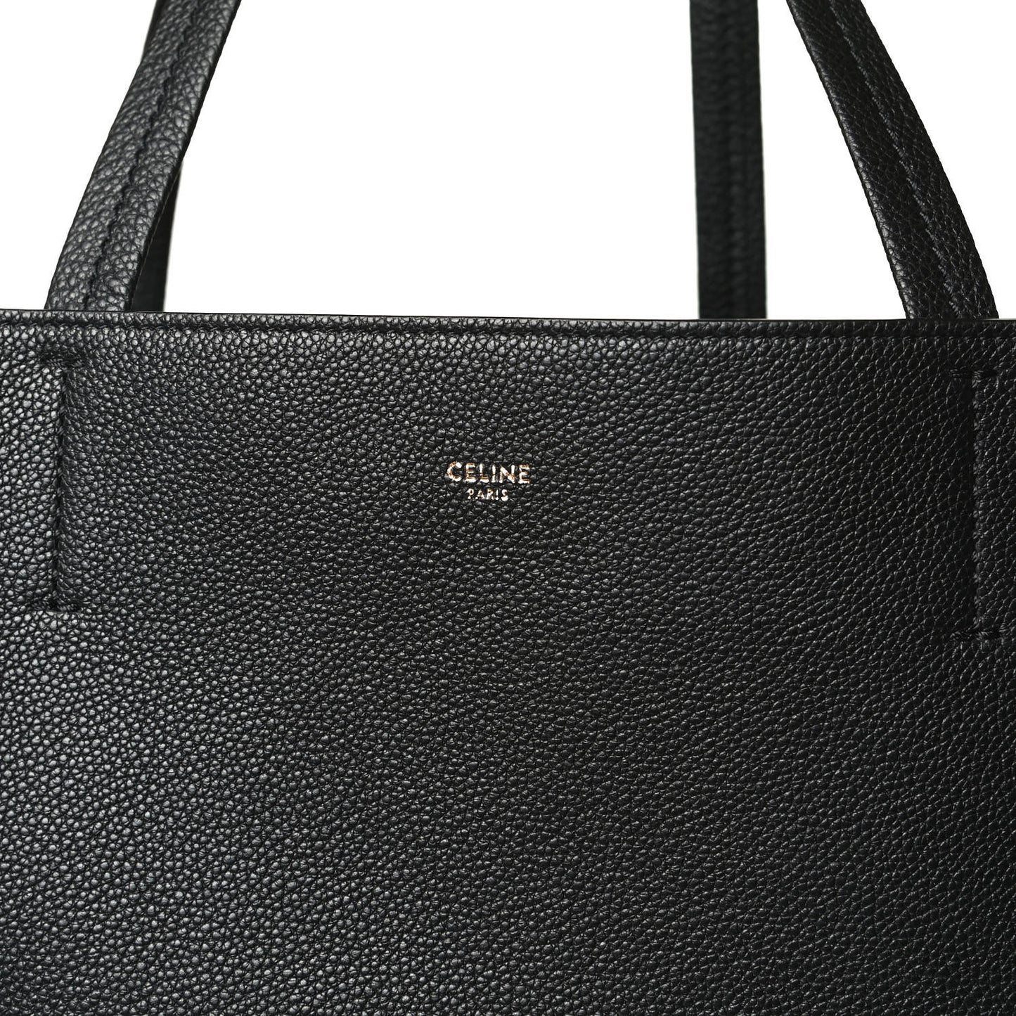 Soft Grained Calfskin Medium Belt Cabas Phantom Black