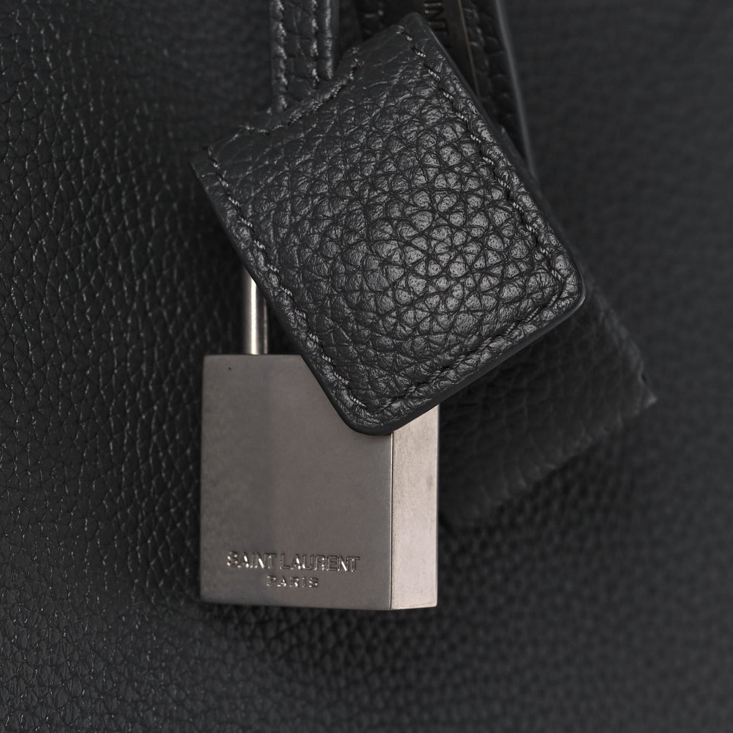 Grained Calfskin Sac De Jour Souple North South Tote Grey