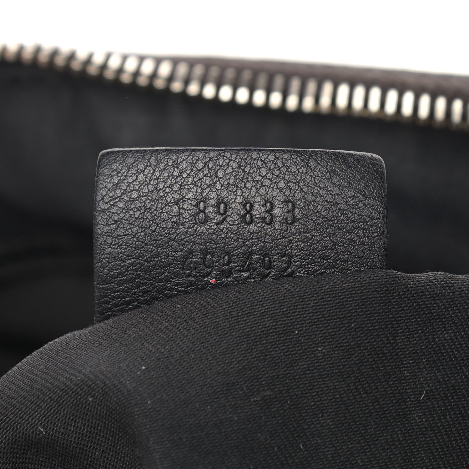 Gucci Guccissima Large D Gold Ring Hobo Black 6 of 18