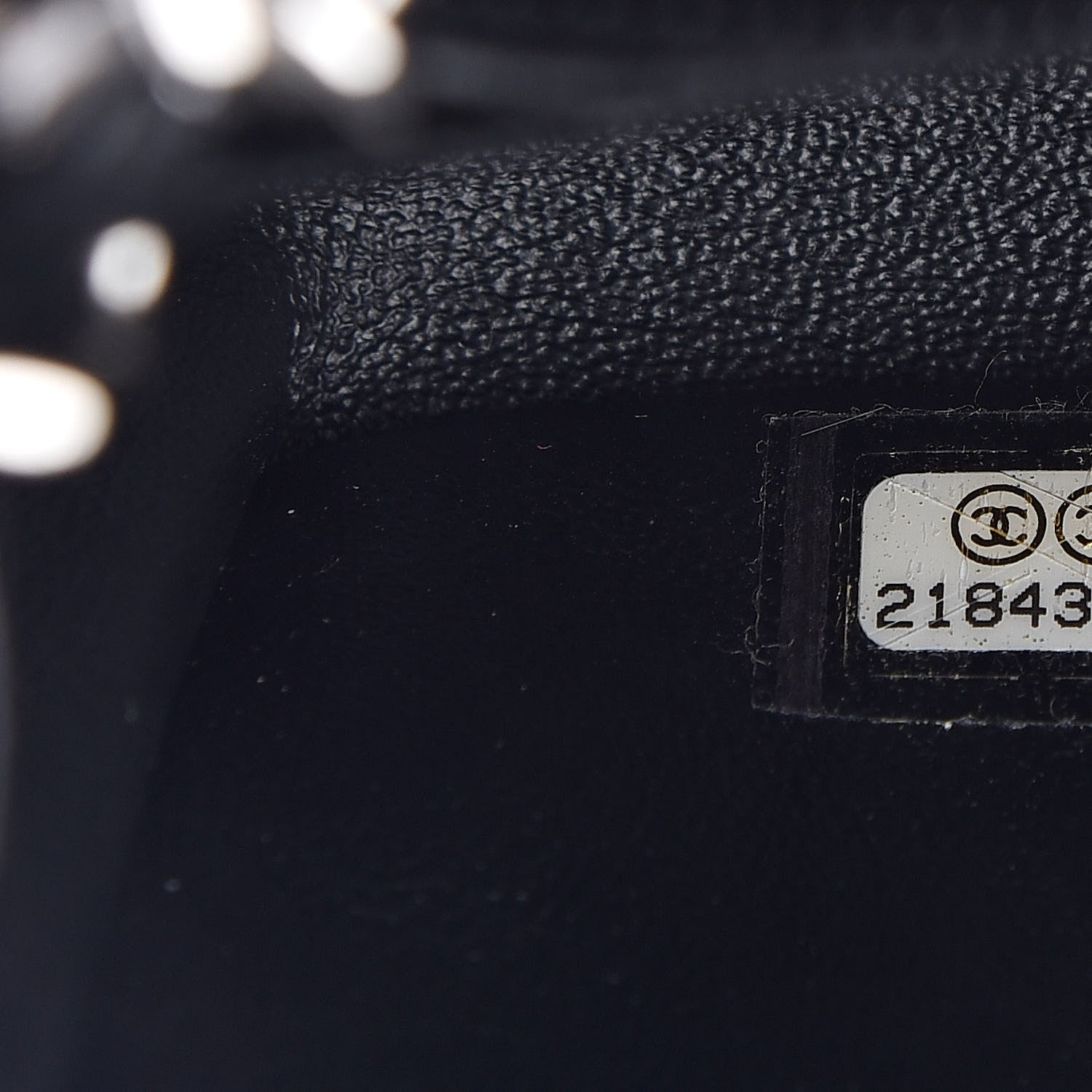 Chanel Lambskin Quilted Mini Square Flap Black 7 of 10