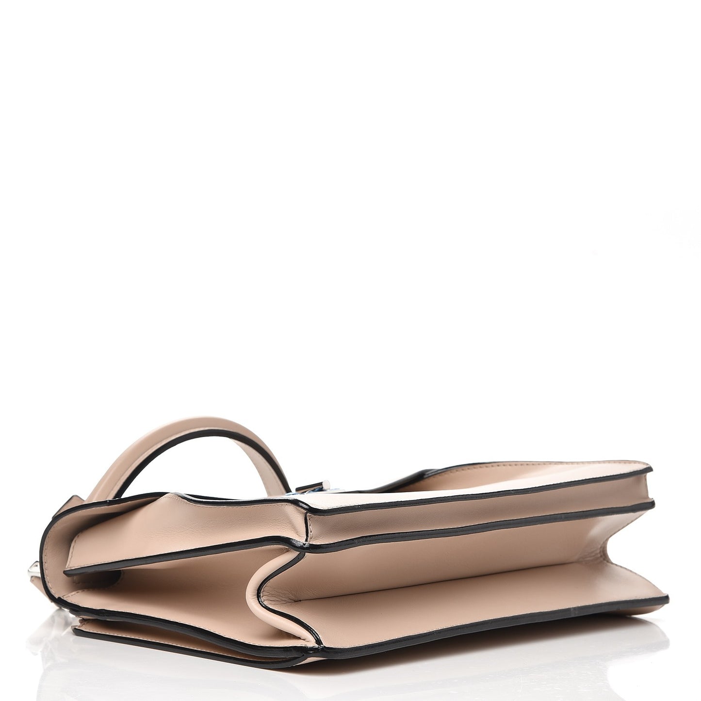 Calfskin Medium Hava Top Handle Bag Sand