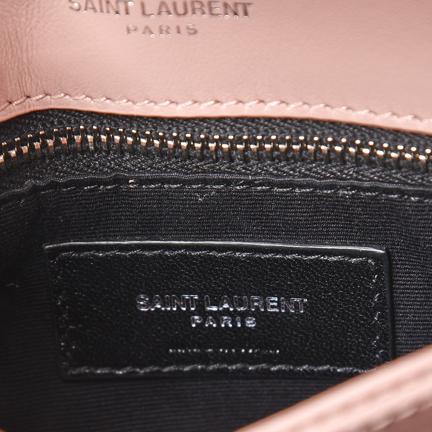 Saint Laurent Calfskin Y Quilted Monogram Toy Loulou Chain Satchel Pale Pink 5 of 6