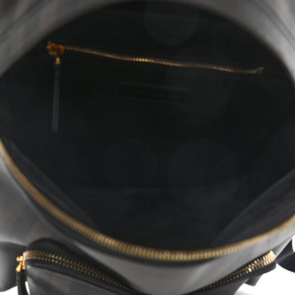 Burberry Smoked Check Backpack Black Brown 4 of 17