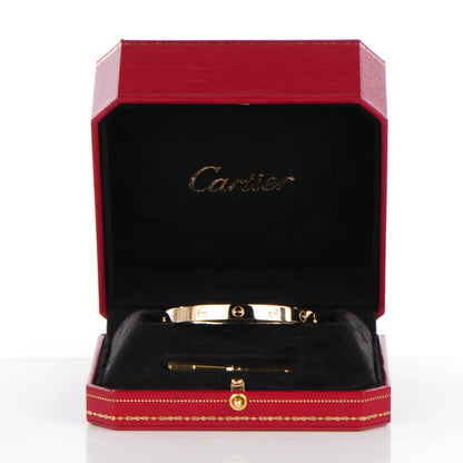 Cartier 18K Yellow Gold LOVE Bracelet 17 5 of 6