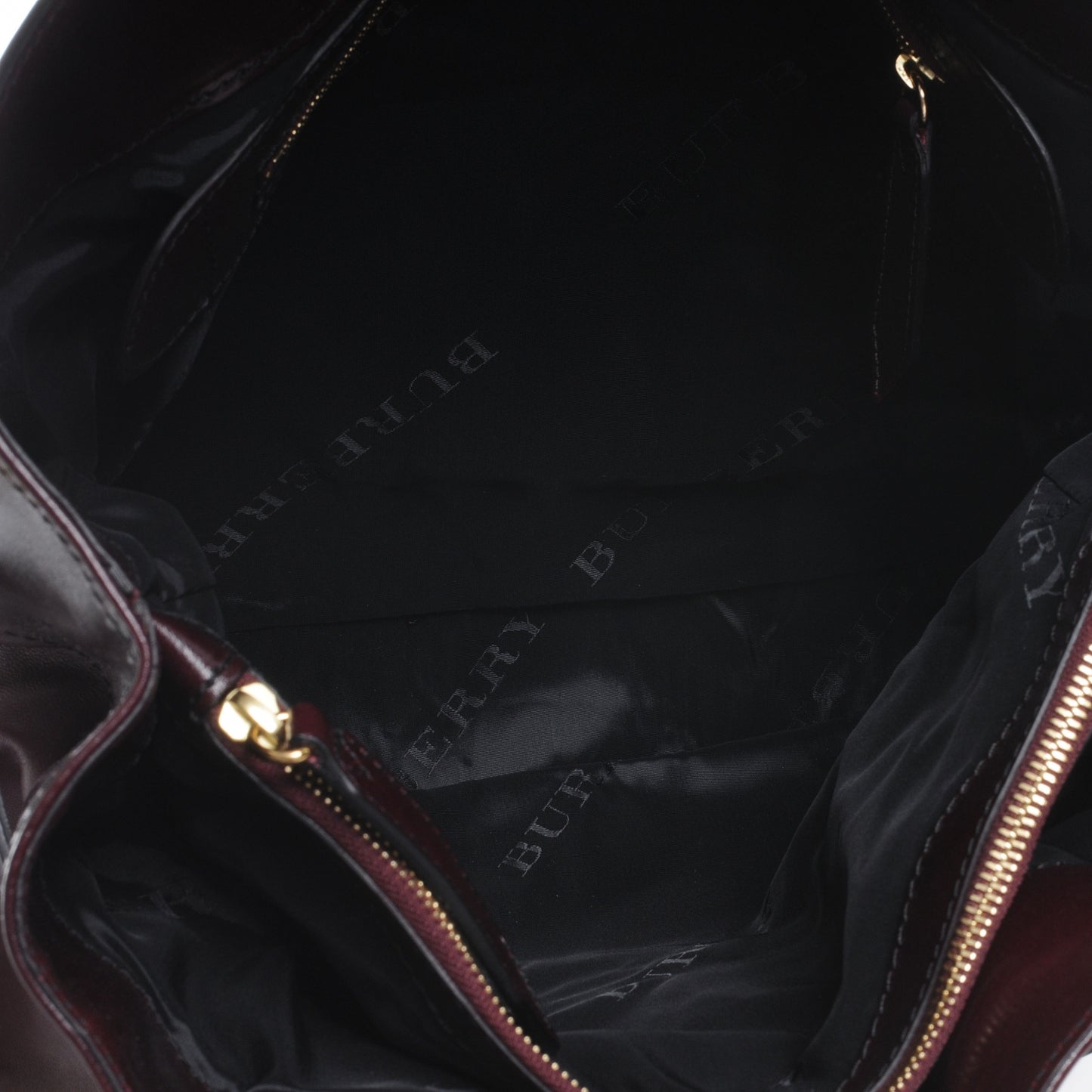 Soft Lambskin Bridle Calfskin Large Gosford Hobo Black