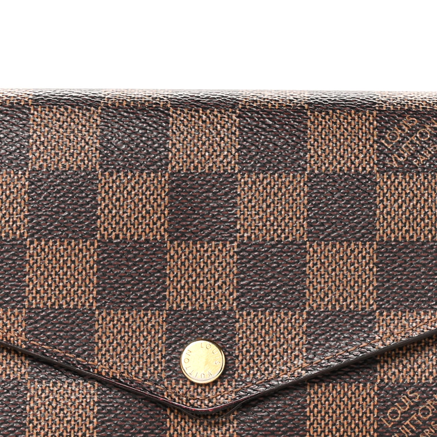Louis Vuitton Damier Ebene Sarah Wallet NM 8 of 10