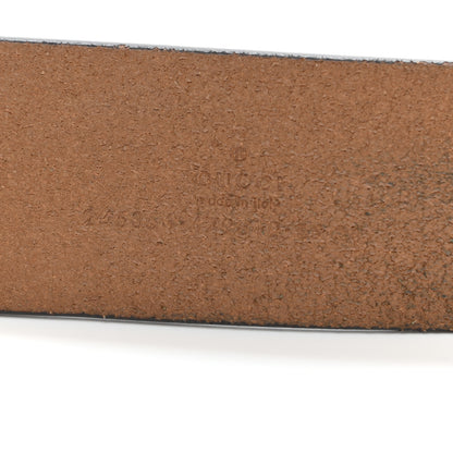 Gucci Calfskin Lovely Heart GG Belt 85 34 Beige 5 of 8