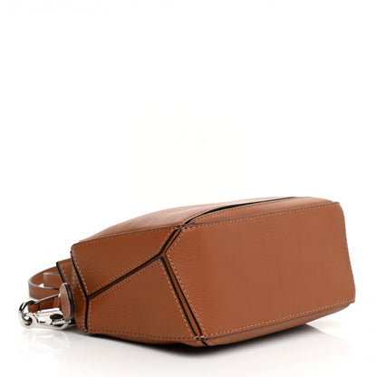 Loewe Calfskin Mini Puzzle Bag Tan 3 of 9