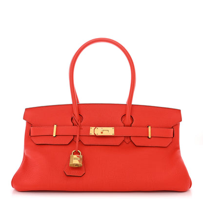 Hermes Togo JPG Shoulder Birkin II 42 Capucine 1 of 10