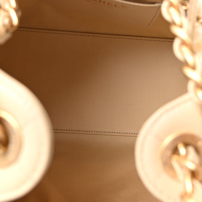 Chanel Caviar Quilted Small Chanel 25 Handbag Beige 5 of 10