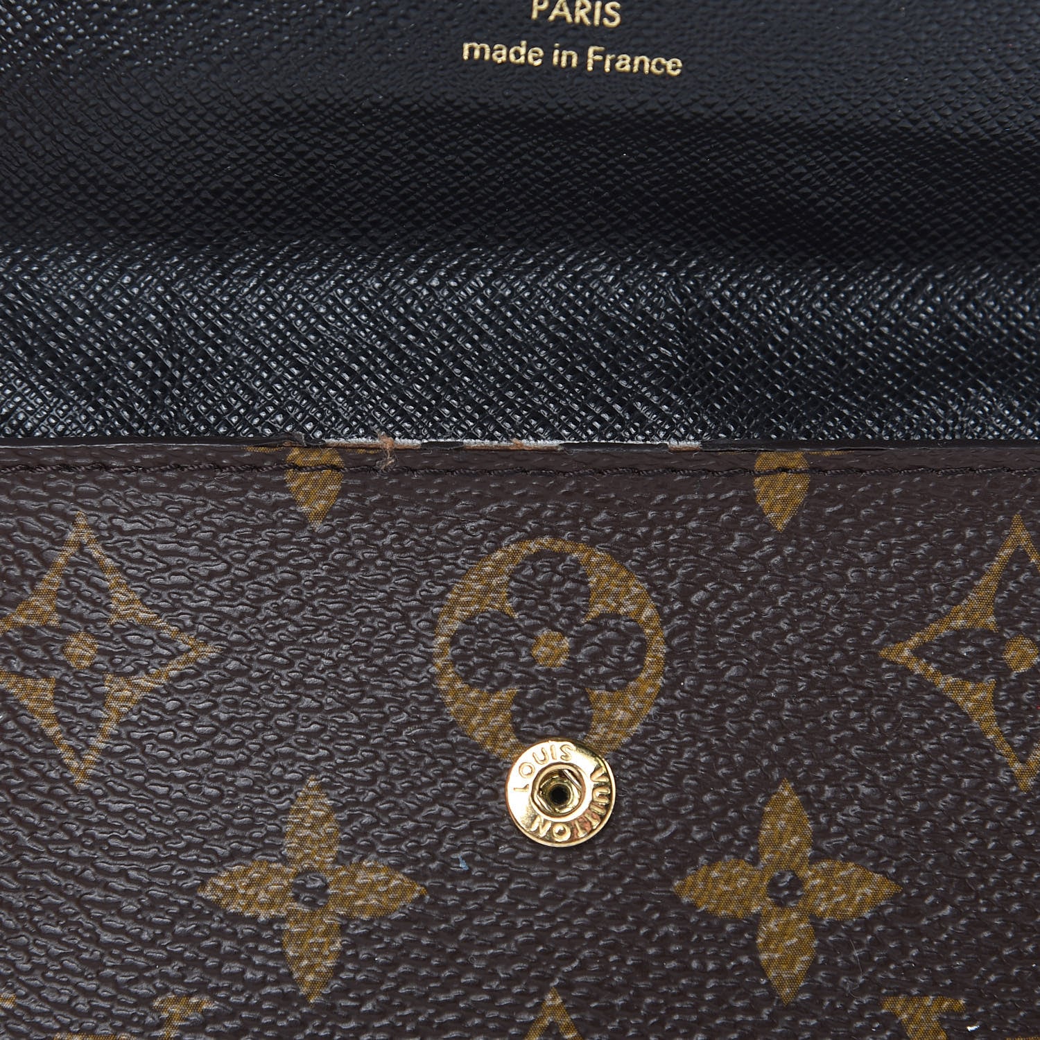 Louis Vuitton Monogram Daily Organizer Envelope Insert Black 11 of 11