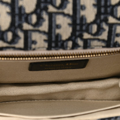 Christian Dior Oblique Small DiorAddict Flap Bag Navy Blue 5 of 11