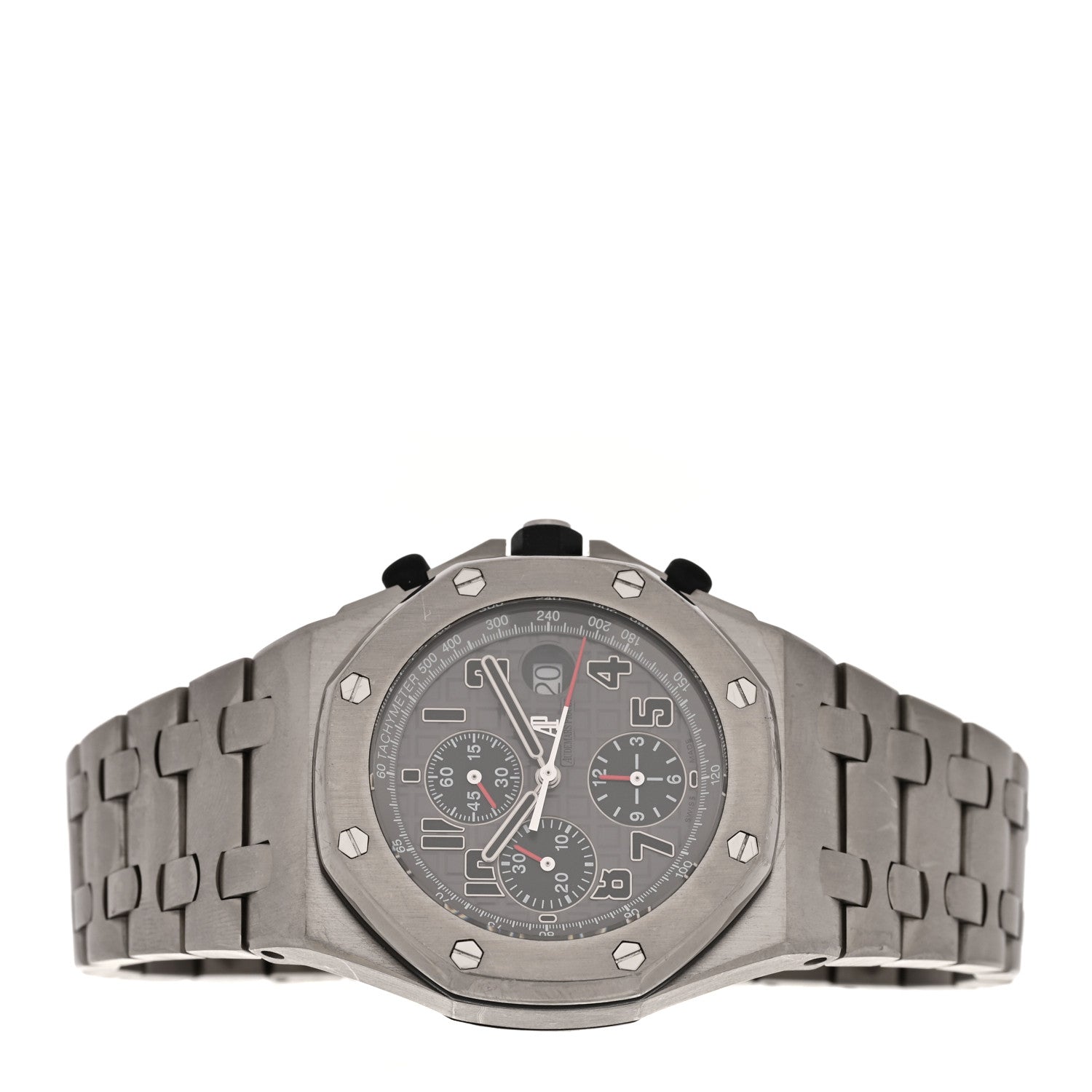 Audemars Piguet Titanium 42mm Royal Oak Offshore Chronograph Automatic Watch Grey 26170TI.OO.1000TI.01 2 of 5